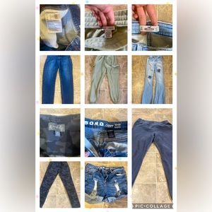 Medium shorts, paints and sweatpants. Including holster.